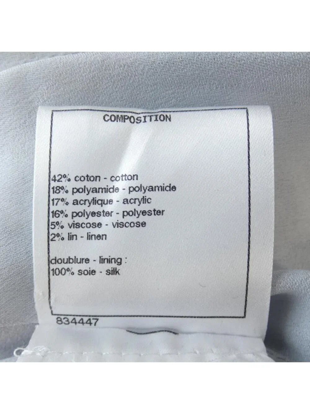 Chanel 19C Coat Gray